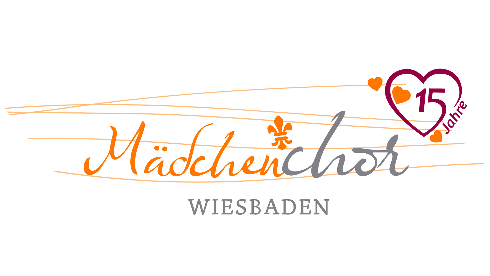 15 Jahre Mädchenchor Wiesbaden – Jubiläumslogo für 2025!